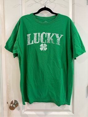 Celebrate It Green 'Lucky' Short Sleeve Tee
